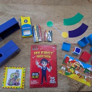 Real Magic - My First Magic Show Kit - Ages 4+ Blue, Red, Yellow, Green